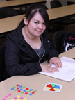 WVC Math for Elementary Educators student